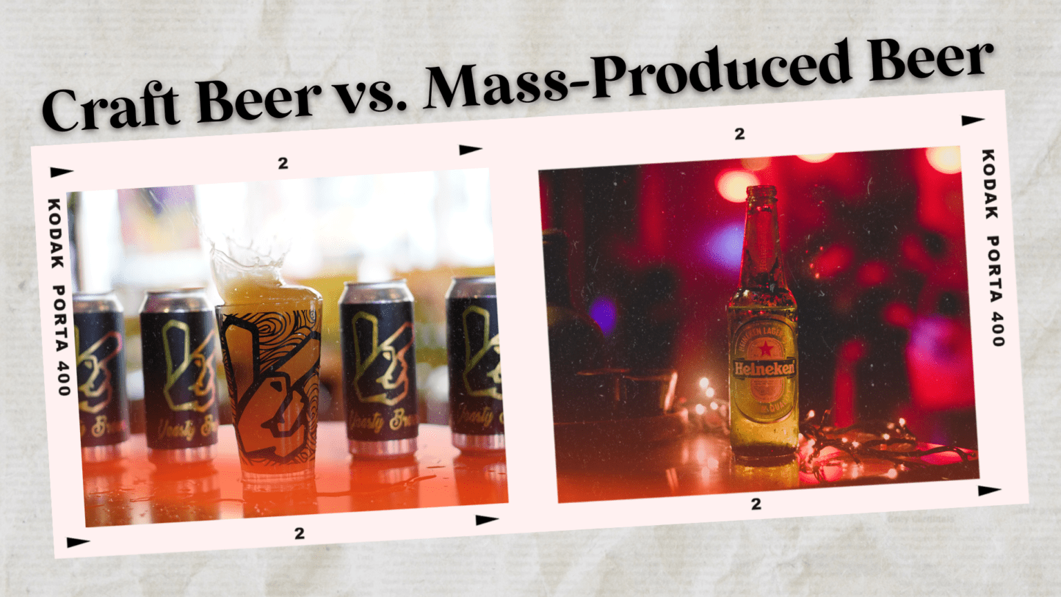 Craft Beers vs. Mass Produced Beers Yeasty Brews