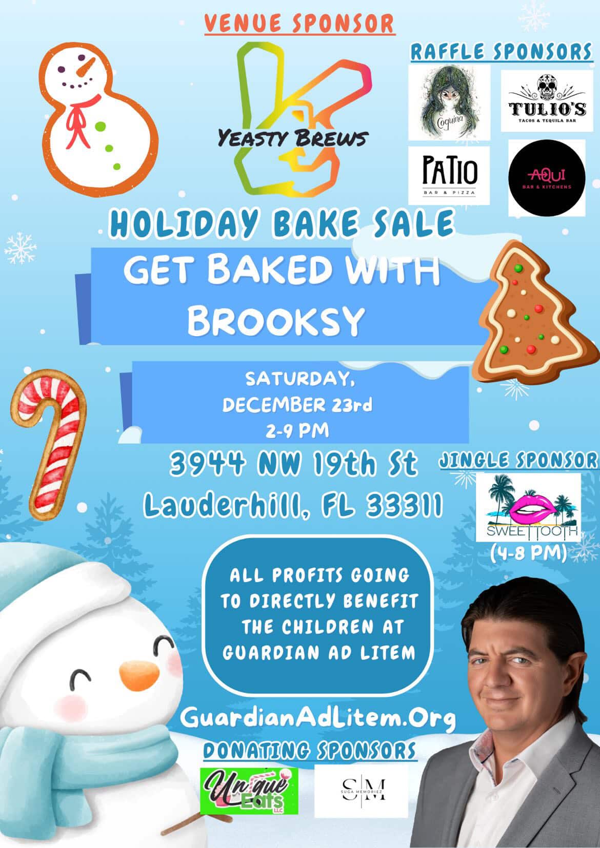 Holiday Bake Sale Fundraiser